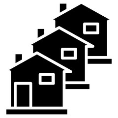 housing icon vector