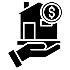 house agent icon vector