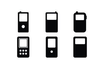 Medical pager silhouette set communication device