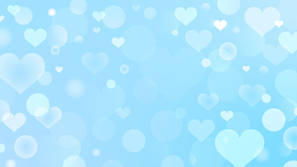 ハート かわいい フィルター バーチャル kawaii VTuber 配信 サムネイル バナー デザイン 背景 イラスト 