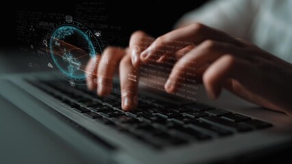 Global AI and data processing system enhances data, AI, and processing efficiency through digital network and global integration of intelligent technology Marrow - Powered by Adobe