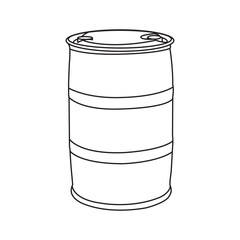 plastic drum icon