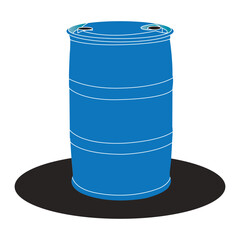 plastic drum icon