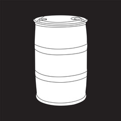 plastic drum icon