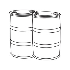 plastic drum icon