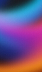 This vibrant gradient background showcases smooth color transitions from dark blue to orange creating an abstract modern design