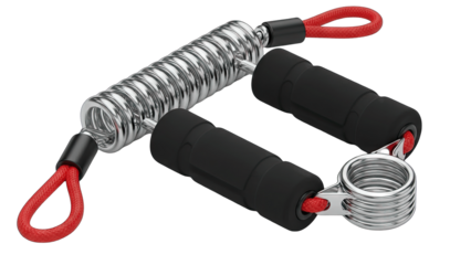 Hand Gripper Exerciser Isolated on White Background