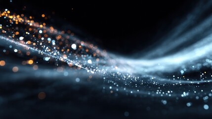 Abstract particles motion