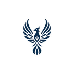 Obraz premium Heraldry Phoenix Logo