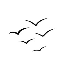 flying bird icon 
