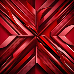 Elegant red geometric background