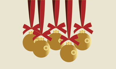 Multicolor Christmas Ornaments Balls. Shiny Holiday Ornaments. Christmas elegant balls vector set design. Shiny Holiday Ornaments