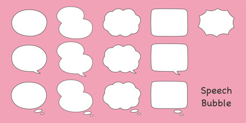 フレーム・吹き出しセット