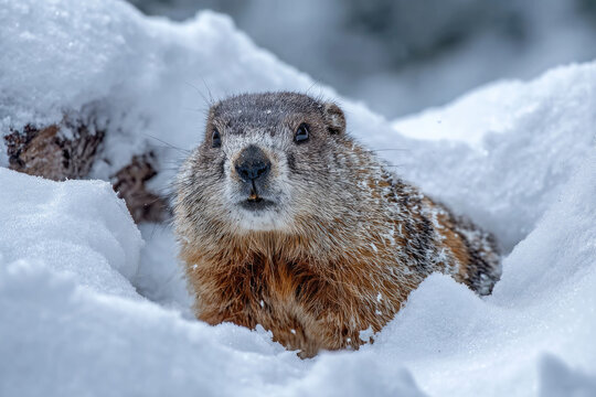 Groundhog Snow