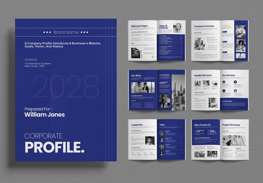 Modern Company Profile Identity