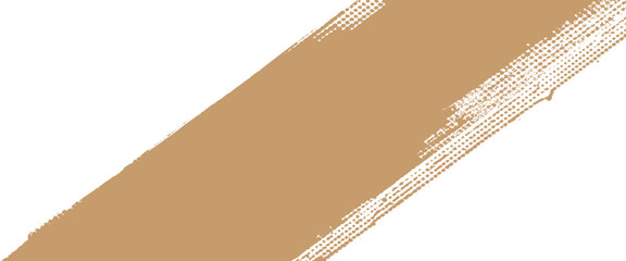 Vector new style brown diagonal brush stroke grunge with halftone dots background	