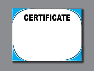 Certificate template Image
