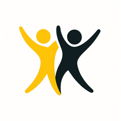 Obraz premium Global Community Logo Icon Elements Template. Community human Logo template vector. Community health care. Abstract Community logo