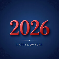Happy New Year 2026 Template