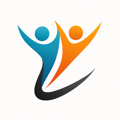 A logo for a community organization called people .Adoption Logo community logo template vector icon