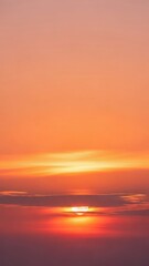 Fototapeta premium Vibrant Ocean Sunset Reflection with Golden Light 