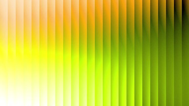 Green and yellow light gradient glass strips on abstract background, bright color gradient shape, noise texture poster cover design