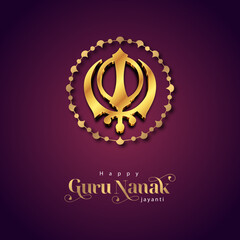 Baba Guru Nanak Blessing Design for Jayanti