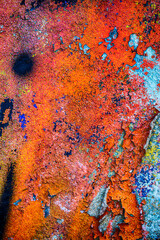 graffiti on the wall, old texture paint ,grunge background	