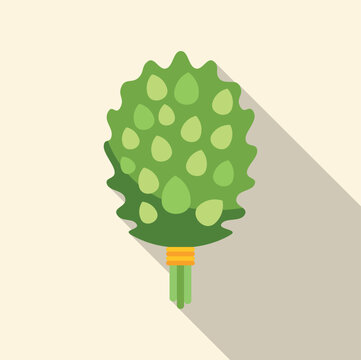 Birch venik for traditional banya and sauna bath wellness concept