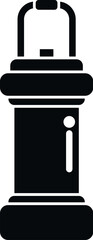 Camping lantern icon providing portable illumination for travel and adventure