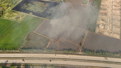 Climate change, Agriculture burning release carbon