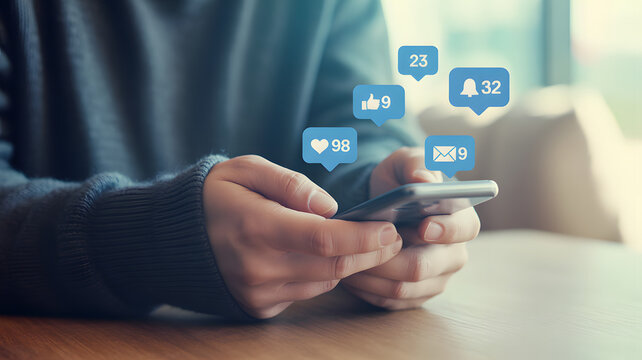 hand pushing a button on a touch screen - Powered by Adobe