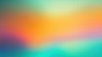 Vibrant orange teal white psychedelic grainy gradient color flow wave on black background, music cover dance party poster design