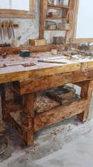 Explore the Art of Woodworking: A Captivating Glimpse into a Craftsman's Workshop and the Beauty of Handmade Creations