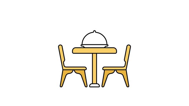 A beautifully set table ready for a romantic wedding dinner