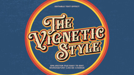 Groovy 70s Retro Text Effect