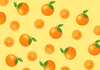 Original Cartoon Fruit Background