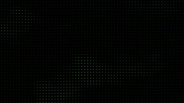 abstract animated halftone dotted retro technology background, random dots, and grids, animation backdrop