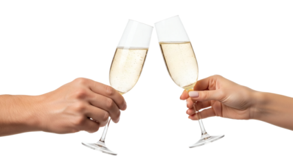 Celebrate your achievements with a champagne toast for your next project or event invitation