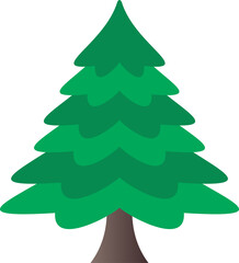 Christmas tree element  winter decoration 