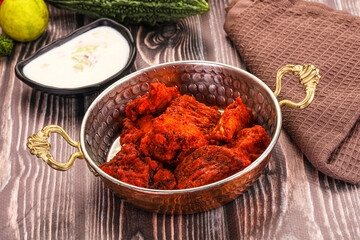 Indian cuisine - hot Fish Tikka