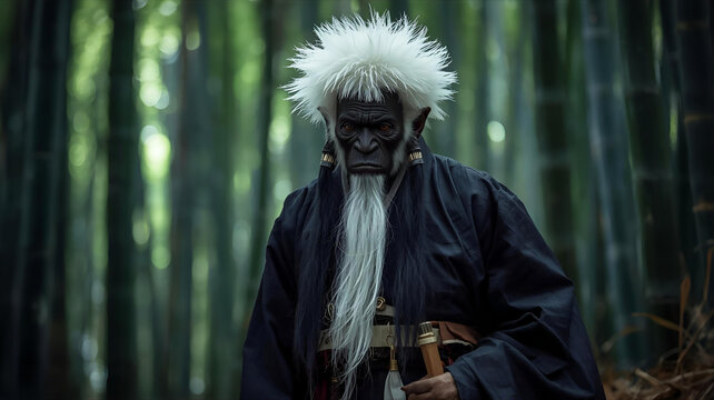 アジアの妖怪、天狗