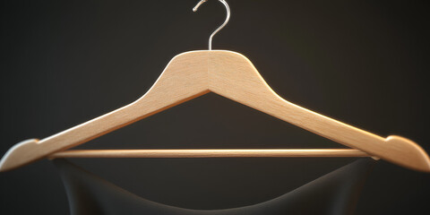 Elegant Evening Dress on Hanger with Fashion Accessorie