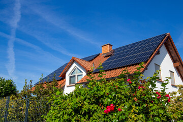 Einfamilienhaus mit Photovoltaikanlage