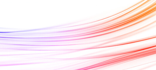 Curved neon lines twist in a vibrant swirl of pink, blue, and purple light. Dark background enhances glowing motion effect. Perfect for cyber or futuristic visuals. PNG