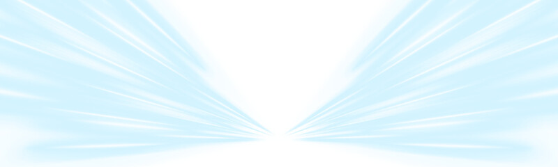 Electric cyan trails weave through abstract geometric shapes. Glowing motion lines suggest futuristic energy flow. Perfect for AI, digital, or tech design. PNG