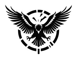 Obraz premium National Save The Eagles Day Lightning Eagle