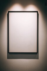Empty Frame on Wall