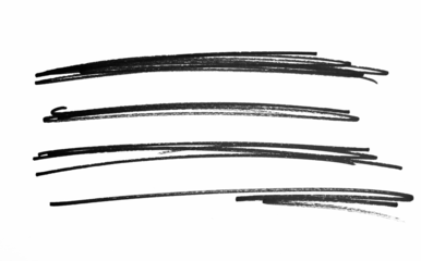 marker scribble line set