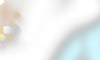 Blurred lights and cool gradient creating abstract background art
